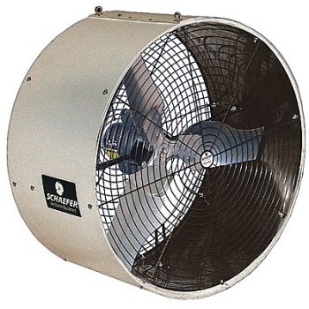 SCHAEFER Stndrd Dty Indstrl Fan 36 Blde Dia 1Spd, 6ALE0