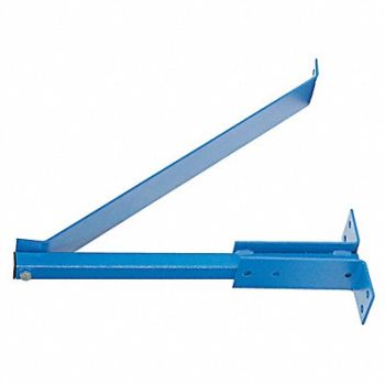 PATTERSON Mounting Bracket Wall Blue, 6ALG8