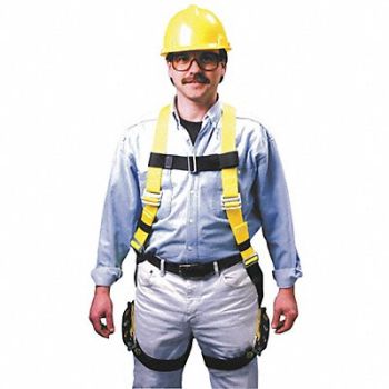 HONEYWELL MILLER Full Body Harness DuraLite L/XL, 6AR84