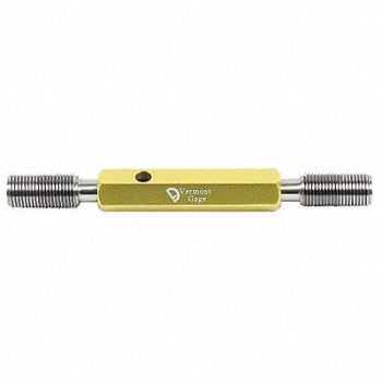 VERMONT GAGE Threaded Set Plug Gg Ass Dim Type Metric, 6ATK0