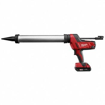 MILWAUKEE Caulk Gun Kit 18V DC 20 oz Enclosed, 6AWC6