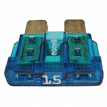 BUSSMANN Automotive Fuse 15A Blade ATC-ID PK2, 6AYG6