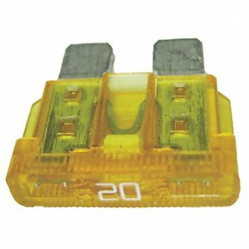 BUSSMANN Automotive Fuse 20A Blade ATC-ID PK2, 6AYG7