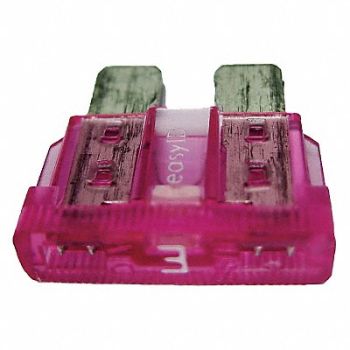 BUSSMANN Automotive Fuse 3A Blade ATC-ID PK2, 6AYG9
