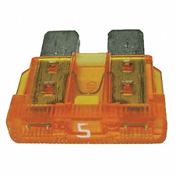 BUSSMANN Automotive Fuse 5A Blade ATC-ID PK2, 6AYH1
