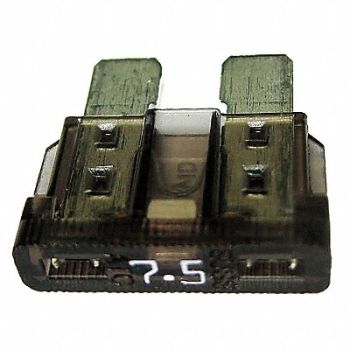 BUSSMANN Automotive Fuse 7-1/2A Blade ATC-ID PK2, 6AYH2