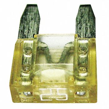 BUSSMANN Automotive Fuse 25A Blade ATM-ID PK2, 6AYL2