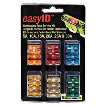 BUSSMANN Automotive Blade Fuse Kit 36 ATM-ID, 6AYL9