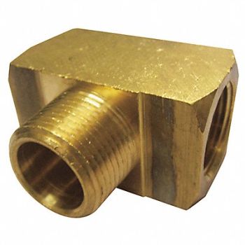 GRAINGER APPROVED Extruded Branch Tee Brass 1/2 in NPT, 6AYV8