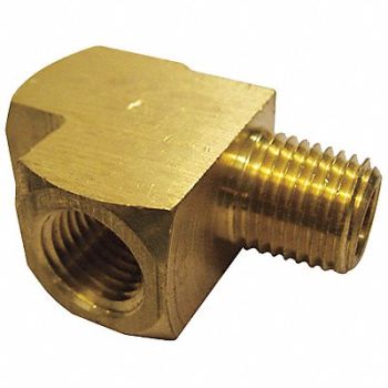 GRAINGER APPROVED Extruded Street Tee Brass 1/2 in NPT, 6AYW3