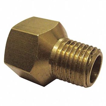 GRAINGER APPROVED Reducing Adapter Brass 3/4 x 1/2 in, 6AYY1
