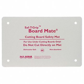 SAN JAMAR Cutting Board Mat 16x22 White, 6AZZ1