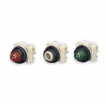 SCHNEIDER ELECTRIC H4506 Pilot Light Red Incandescent, 2ER48
