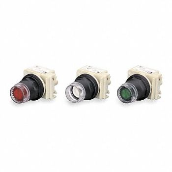 SCHNEIDER ELECTRIC Illum Push Button Operator 30mm Red, 2NME5