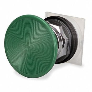 SCHNEIDER ELECTRIC Non-Illum Push Button Operator Green, 6B362