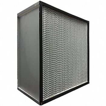 AIR HANDLER HEPA Air Filter 24x24x12, 6B615