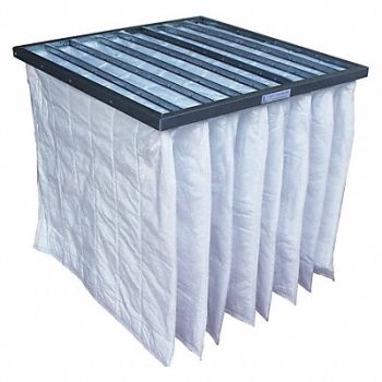 AIR HANDLER Pocket Air Filter 24x12x14 MERV 8, 6B679
