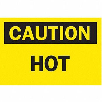 BRADY Caution Sign, 549C59