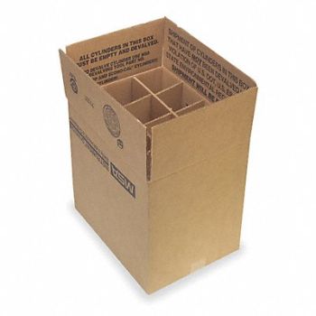 MSA Pre-Addressed Recycling Box 16 In L, 6BU77