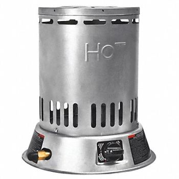 DAYTON Convctn Prtble Gas Flr Heatr LP 600sqft, 6BY71