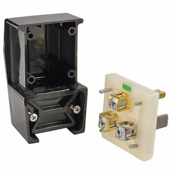 HUBBELL Angle Plug 5-50P 50A 125V, 6C118
