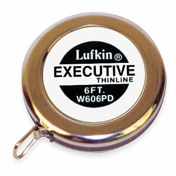 CRESCENT LUFKIN Measuring Tape Dia/Circumference 6 Ft, 6C196