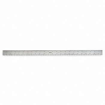 MITUTOYO Rigid Rule Steel 24 in L, 6C304