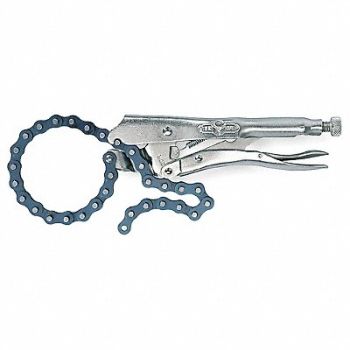 IRWIN VISE-GRIP Locking Chain Clamp 3-3/8 Cap.18 Chain, 6C664