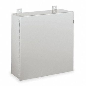 WIEGMANN Enclosure Mtlc 24In.Hx 24In.Wx9In.D, 6C724