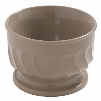 CARLISLE DINEX Bowl 5 Oz Latte PK48, 6CAX3