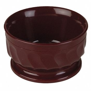 CARLISLE DINEX Bowl 9 Oz Cranberry PK48, 6CAX8