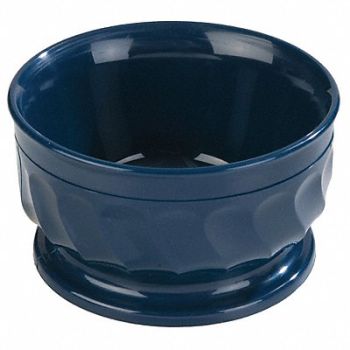 CARLISLE DINEX Bowl 9 Oz Blue PK48, 6CAX9