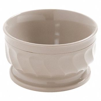 CARLISLE DINEX Bowl 9 Oz Latte PK48, 6CAY0