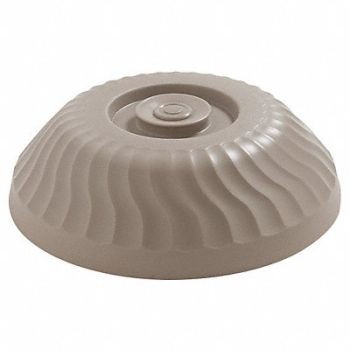 CARLISLE DINEX Insulated Dome Latte PK12, 6CAY7