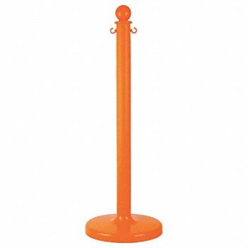 MR. CHAIN E1218 Medium Duty Stanchion 40 in H PK6, 6CDR7