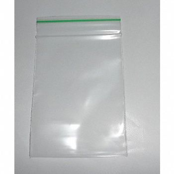 MINIGRIP RED LINE Reclosable Poly Bag Zip Seal PK1000, 6CDW5
