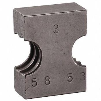 GRAINGER APPROVED Hydraulic Hose Crimping Die Module, 6CEC7