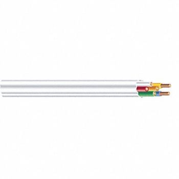 SOUTHWIRE T-Stat Cbl 6 Cond 18AWG Comm Wht 250ft, 6CGV3