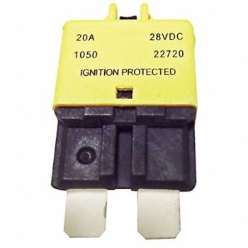 BUSSMANN Automotive Circuit Breaker CB227 20A 28V, 6CJA6