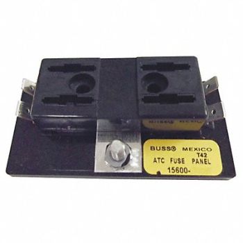 BUSSMANN Fuse Block 0 to 30A Automotive 4 Pole, 6CJE8