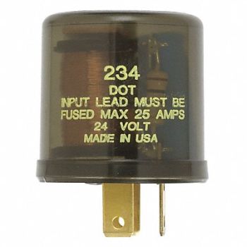 BUSSMANN Flasher 20A 3 Terminals 24VDC, 6CJF5