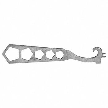 DIXON VALVE COUPLING Five Hole Hydrant Wrench, 6CLV4