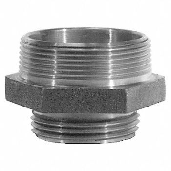 DIXON VALVE COUPLING Fire Hose Adapter Straight NPTxNPSH, 6CLW3