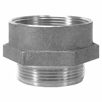 DIXON VALVE COUPLING Fire Hose Adapter Straight NPTxNH, 6CLW8