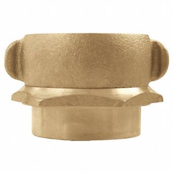 DIXON VALVE COUPLING Fire Hose Adapter Straight NPTxNH, 6CLX6