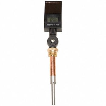 GRAINGER APPROVED Digital Thermometer -50to300F 5in, 6CMZ3
