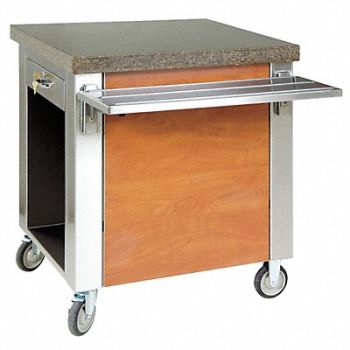 CARLISLE DINEX Cashier Stand with Drawer 30x30x36, 6CRH4