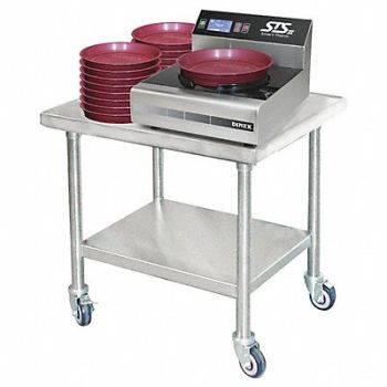 GRAINGER APPROVED Induction Charger Table 30x24, 6CRH8