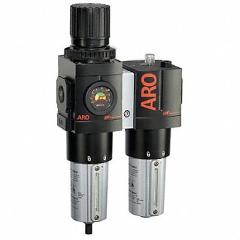 ARO FRL 2 pcs 1 NPT 5 micron 208 cfm, 6CRP0