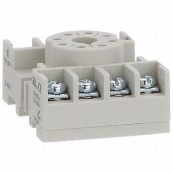SCHNEIDER Relay Socket Standrd Octal 8 Pin 2.12 L, 6CVD6